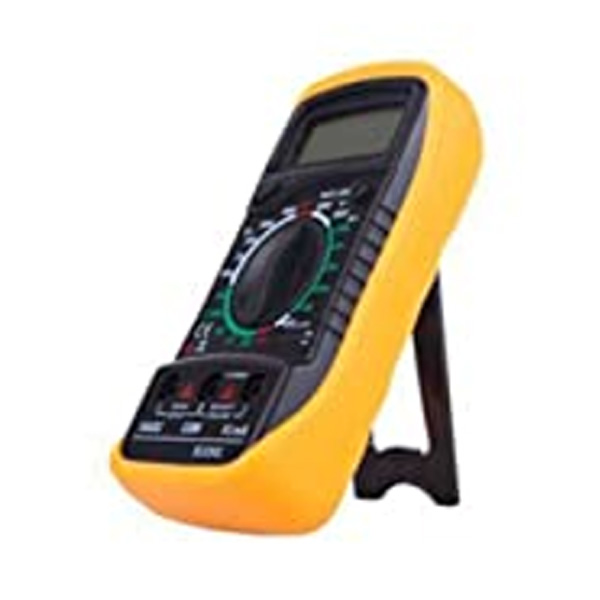 Tester con Pantalla Retroiluminada LCD Medidor DMM para Medir Corriente DC Amperímetro AC Voltímetro
