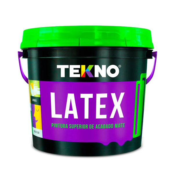 Pintura Látex Teknolatex Blanco 4 litros Pintura Látex Teknolatex Blanco 4 litros