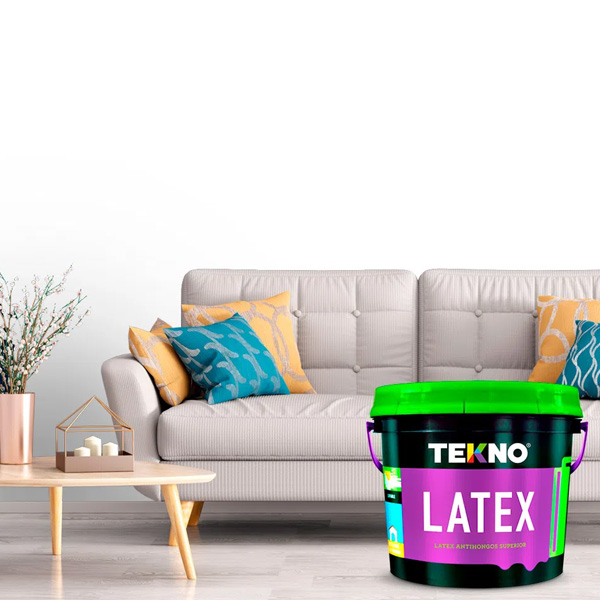 Pintura Látex Teknolatex Blanco 4 litros