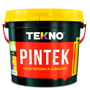 Pintura Látex Pintek Blanco Humo 4 litros