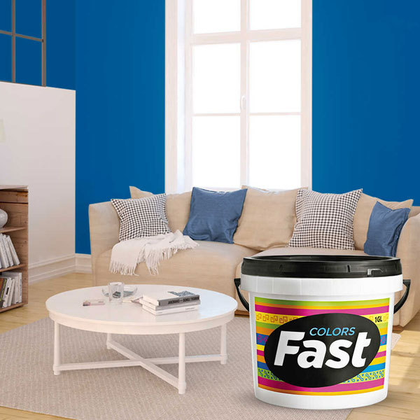 Pintura Látex Azul Eléctrico 1 galón