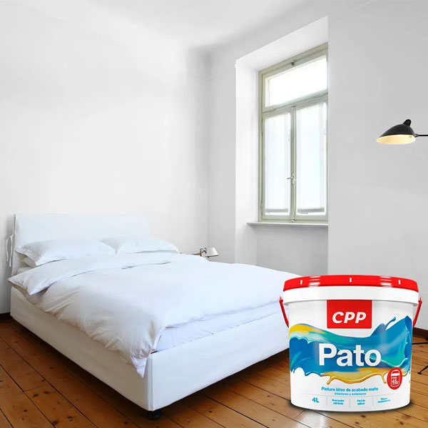 Pintura Látex Pato Blanco 4 litros