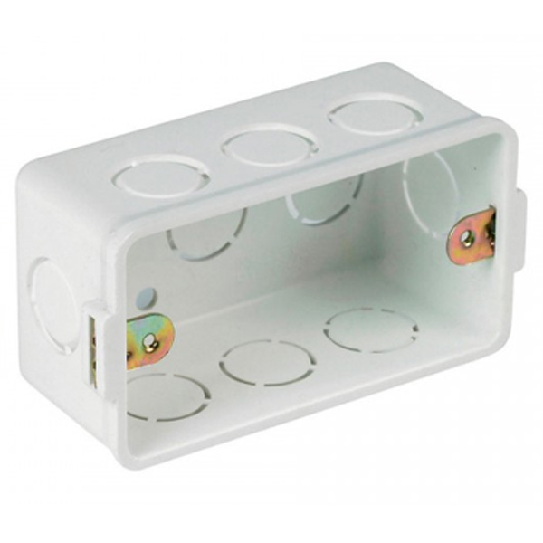 CAJA DE PASE DE LUZ RECTANGULAR 4x2 PVC CAJA DE PASE DE LUZ RECTANGULAR 4x2 PVC