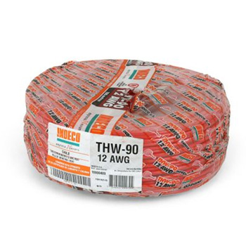 Cable THW -90 AWG, Libre de Halógeno x rollo